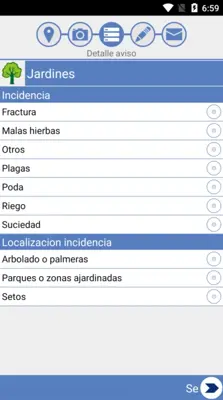 Avisos Jaén android App screenshot 2